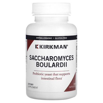 

Kirkman Labs Saccharomyces Boulardii 100 Capsules