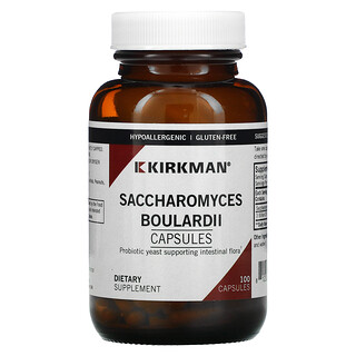 Kirkman Labs, Saccharomyces boulardii, 100 Kapseln