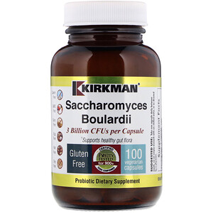 Киркман Лэбс, Saccharomyces Boulardii, 3 Billions, 100 Vegetarian Capsules отзывы покупателей