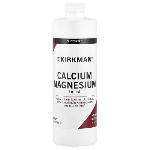 Kirkman Labs, Calcium Magnesium Liquid, flüssiges Calcium-Magnesium, 473 ml (16 fl. oz.)