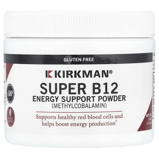 Kirkman Labs, Super B12, Energy Support Powder, 2 oz (57 g)