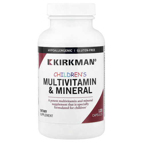 Kirkman Labs, Multivitaminmineral für Kinder, 120 Kapseln