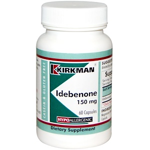 Отзывы о Киркман Лэбс, Idebenone, 150 mg, 60 Capsules