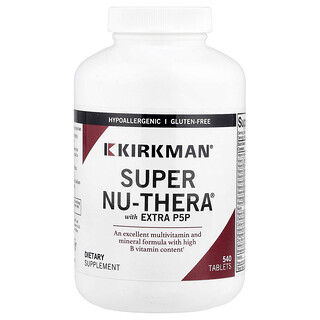 Kirkman Labs, Super Nu-Thera® ，含 Extra P5P，540 片