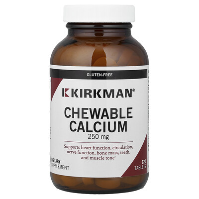 Product Image for Kirkman Labs, Chewable Calcium, 120 Tablets