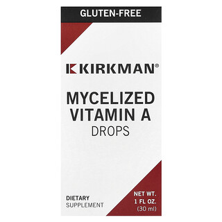 Kirkman Labs, Miselize A Vitamini Damlaları, 1 fl oz (30 ml)