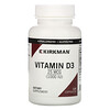 Kirkman Labs, Vitamin D-3, 25 mcg (1,000 IU), 120 Capsules