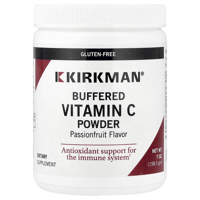 Product Image for Kirkman Labs, Buffered Vitamin C Powder, Passionfruit, 7 oz (198.5 g)