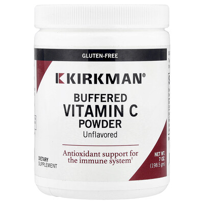 Product Image for Kirkman Labs, Buffered Vitamin C Powder, Unflavored, 7 oz (198.5 g)