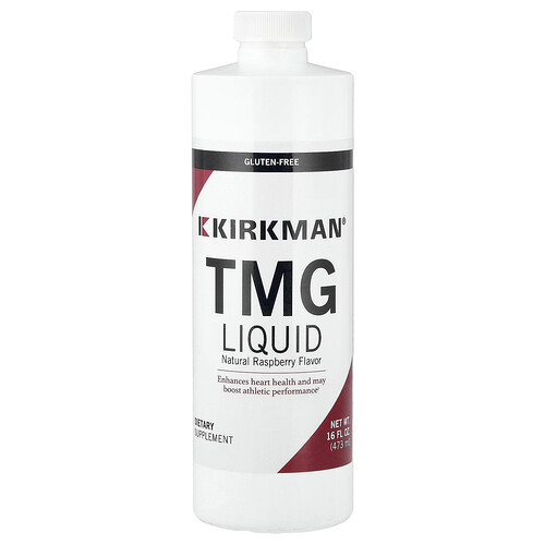 Kirkman Labs, TMG Liquid, flüssiger TMG, natürliche Himbeere, 473 ml (16 fl. oz.)
