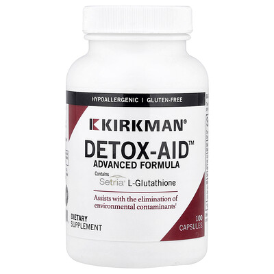 Product Image for Kirkman Labs, Detox-Aid Advanced Formula, 100 Capsules