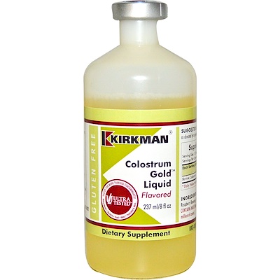 

Kirkman Labs Колострум - жидкое молозиво со вкусом малины, 8 жидких унций (237 мл)