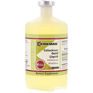 Отзывы о Киркман Лэбс, Colostrum Gold Liquid, Unflavored, 16 fl oz (473 ml)