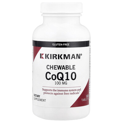 Product Image for Kirkman Labs, Chewable CoQ10, 120 Tablets