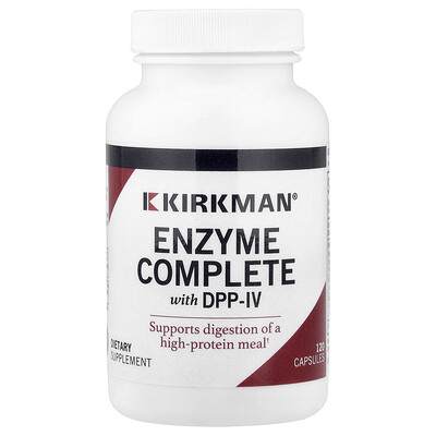 Product Image for Kirkman Labs, Enzyme Complete With DPP-IV, 120 Capsules