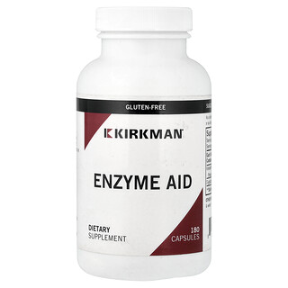 Kirkman Labs, Enzyme Aid, 180 Capsules