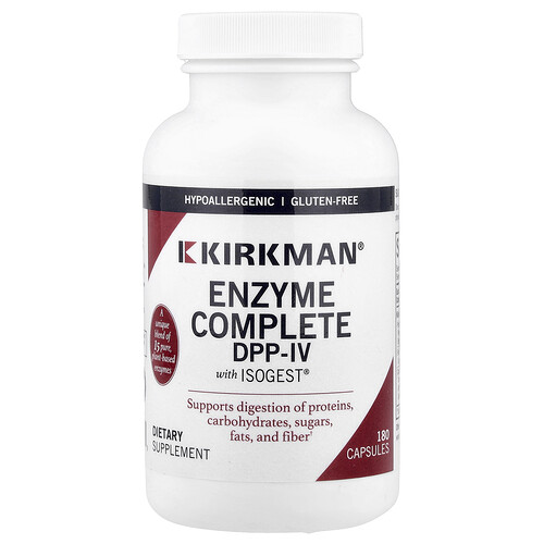 Kirkman Labs, Enzyme Complete DPP-IV mit ISOGEST®, 180 Kapseln