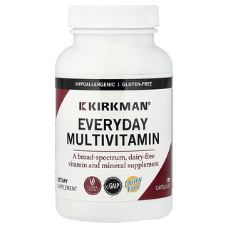 Kirkman Labs, Everyday Multivitamin, 180 Capsules