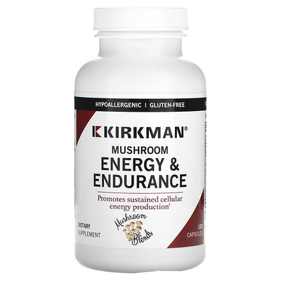 

Kirkman Labs Mushroom Energy & Endurance 120 Capsules