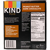 KIND Bars, KIND 플러스, 땅콩 버터 다크 초콜릿, 바 12개입, 각 40g(1.4 oz)