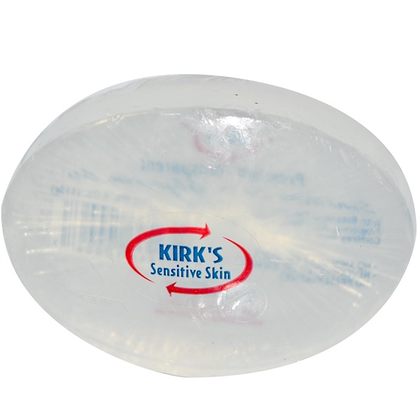 Kirk's, Glycerine Bar Soap, Sensitive Skin, 4 oz (Discontinued Item) 