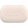 Kirk's, 100% Premium Coconut Oil Gentle Castile Soap, Original Fresh Scent, 3 Bars, 4 oz (113 g) Each
