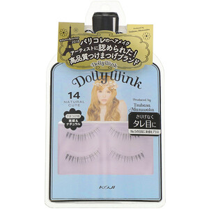 Отзывы о Koji, Dolly Wink, False Eyelashes, #14 Natural Cute, 2 Pairs