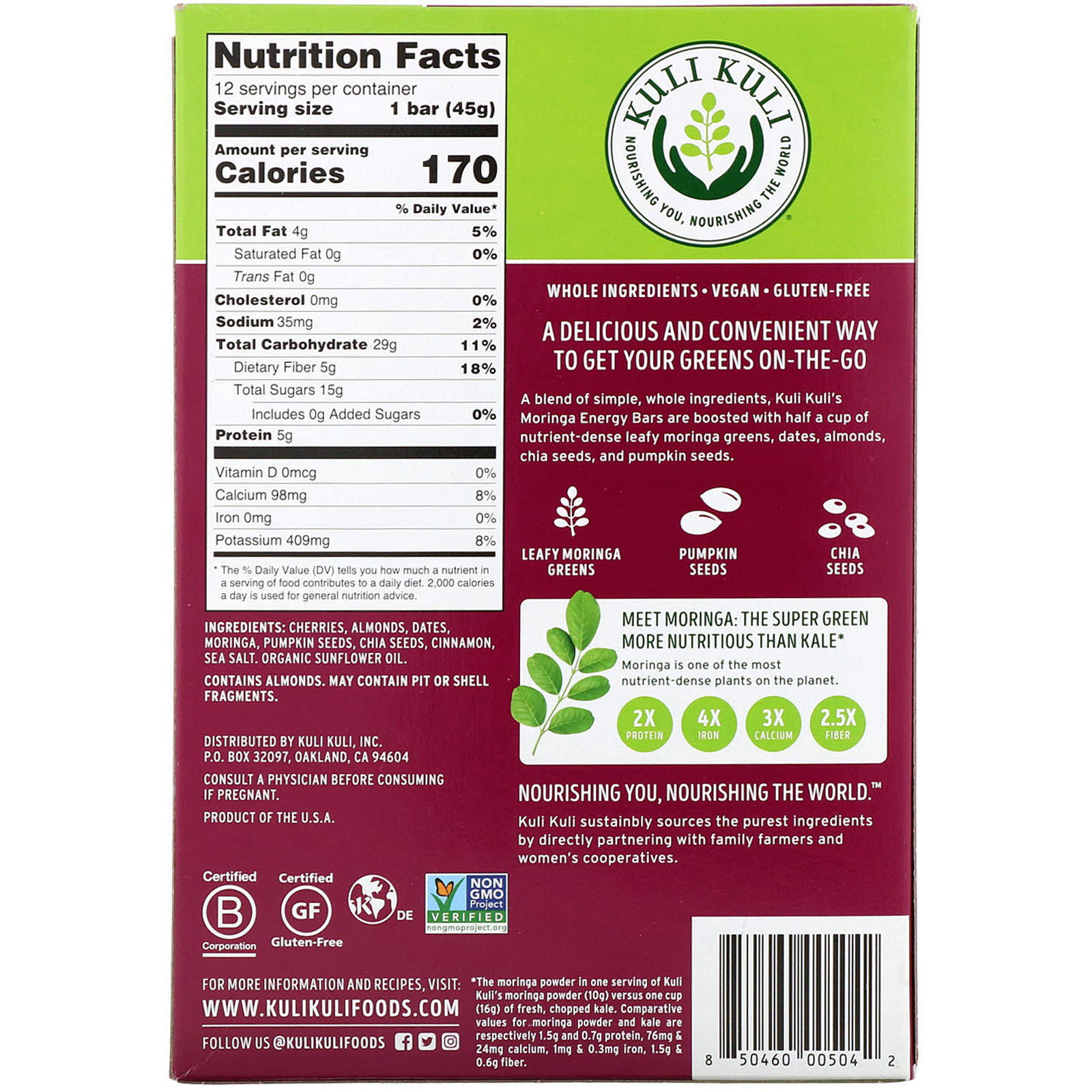 Moringa superfood Black Cherry (850460005042)