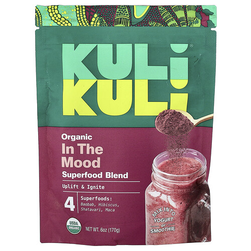 Kuli Kuli Organic Superfood Blend, In the Mood, 6 oz (170 g)