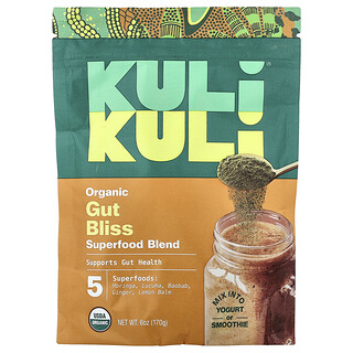 Kuli Kuli, Gut Bliss, organiczny proszek Superfood, 170 g