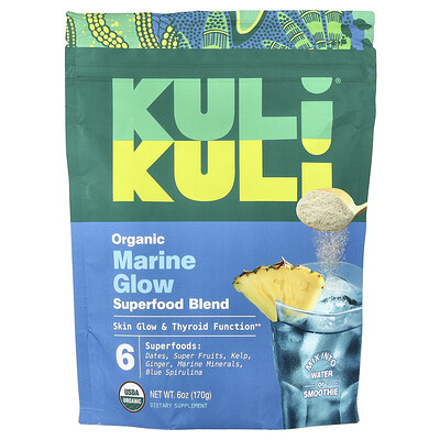 Kuli Kuli, Mezcla de superalimentos orgánicos, Brillo marino, 170 g (6 oz)