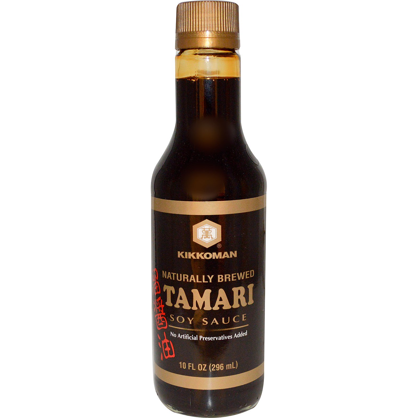 Kikkoman, Tamari Soy Sauce, 10 fl oz (296 ml) - iHerb.com