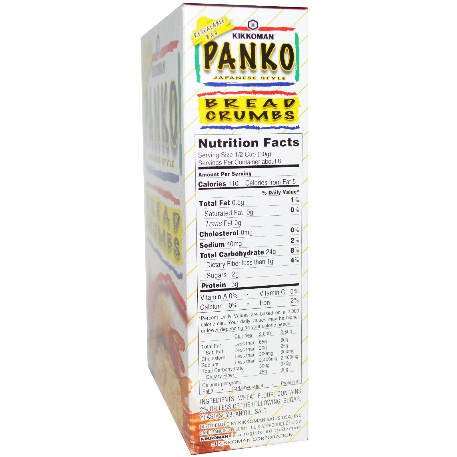 How Many Carbs In A Cup Of Panko Bread Crumbs Bread Poster
