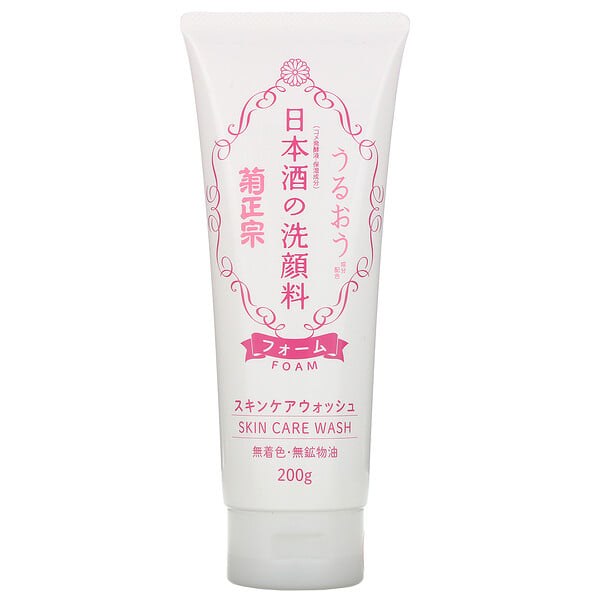 Sake Skin Care Wash Foam, 7.05 oz (200 g)