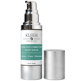 Kleem Organics, 暗斑修护晚霜，1 液量盎司（30 毫升）