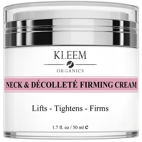 Kleem Organics, Firming Cream, Hals- und Dekolleté-Straffungscreme für alle Hauttypen, 50 ml (1,7 fl. oz.)