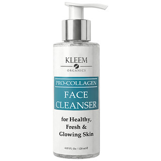 Kleem Organics, Čistiaci prostriedok na tvár s prokolagénom, pre všetky typy pleti, 120 ml