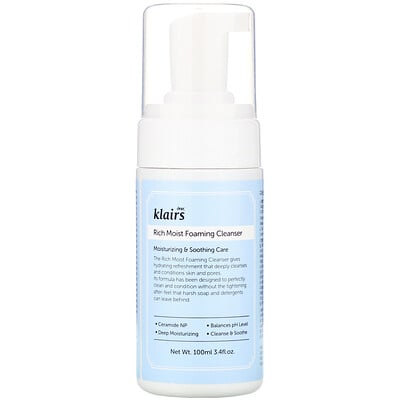 picture of Dear, Klairs Rich Moist Foaming Cleanser