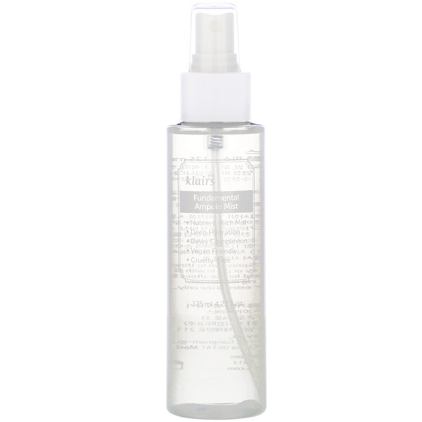 Dear, Klairs‏, Fundamental Ampule Mist, 4.22 fl oz (125 ml)