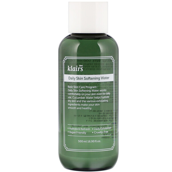 Daily Skin Softening Water, 16.90 fl oz (500 ml)