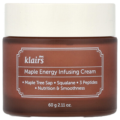 Product Image for Dear, Klairs, Maple Energy Infusing Cream, 2.11 oz (60 g)
