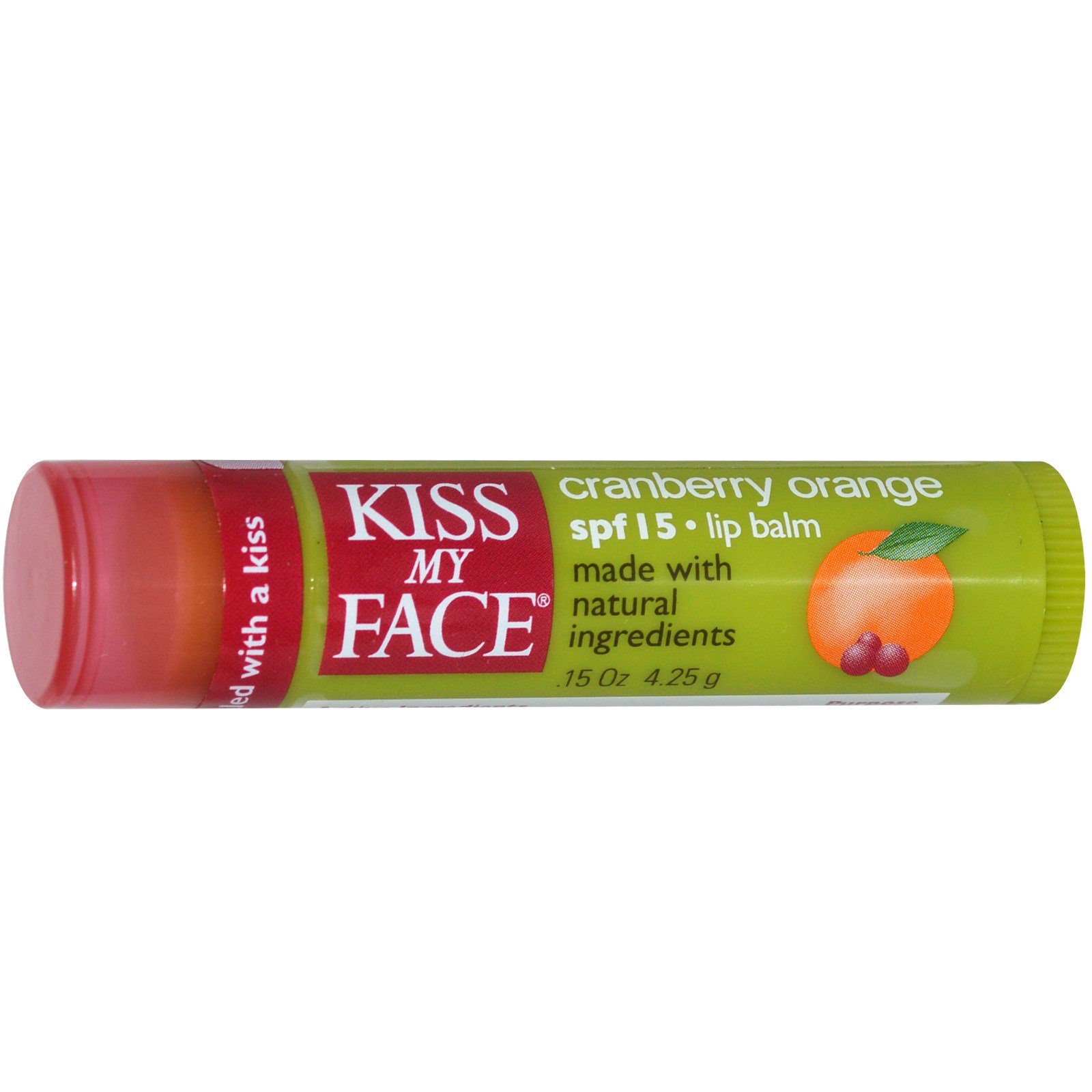 kiss my face spf lip balm