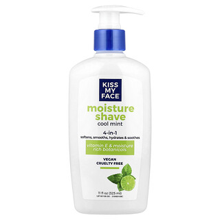 Kiss My Face, 4'ü 1 Arada Nemlendirici, Nane Ferahlığı, 325 ml (11 fl oz)