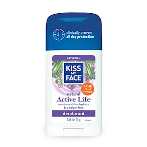 Кис май фэйс, Natural Active Life Deodorant, Lavender, 2.48 oz (70 g) отзывы