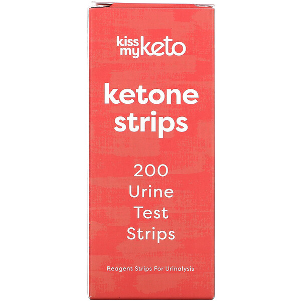 Kiss My Keto‏, Ketone Strips, 200 Urine Test Strips