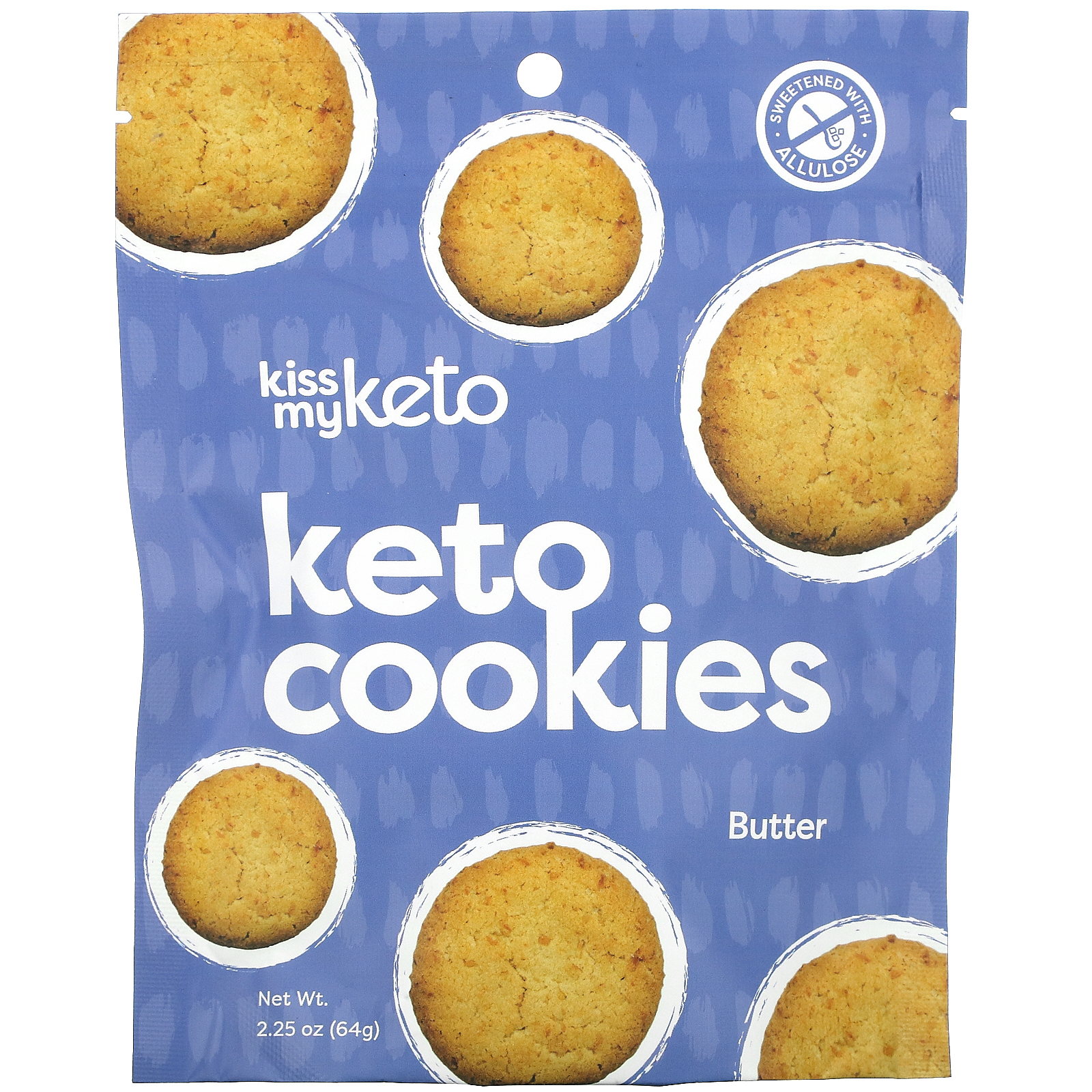 2021年秋冬新作 Kiss My Keto ケトクッキー 最大80%OFFクーポン 64g バター 2.25オンス