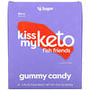 Kiss My Keto, Fish Friends Gummy Candy, Berry Flavor, 6 Bags, 1.76 oz ( 50 g) Each