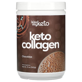 Kiss My Keto, Keto Collagen, Chocolate, 12 oz (340 g)