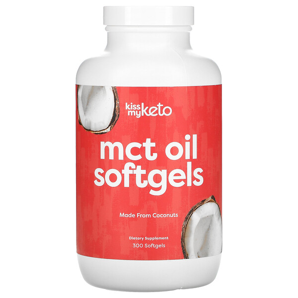 MCT Oil Softgels, 300 Softgels
