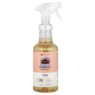 Kin+Kind, Kitty Litter, Cat Pee+ szagromboló, virágos, 32 fl uncia (354 ml)